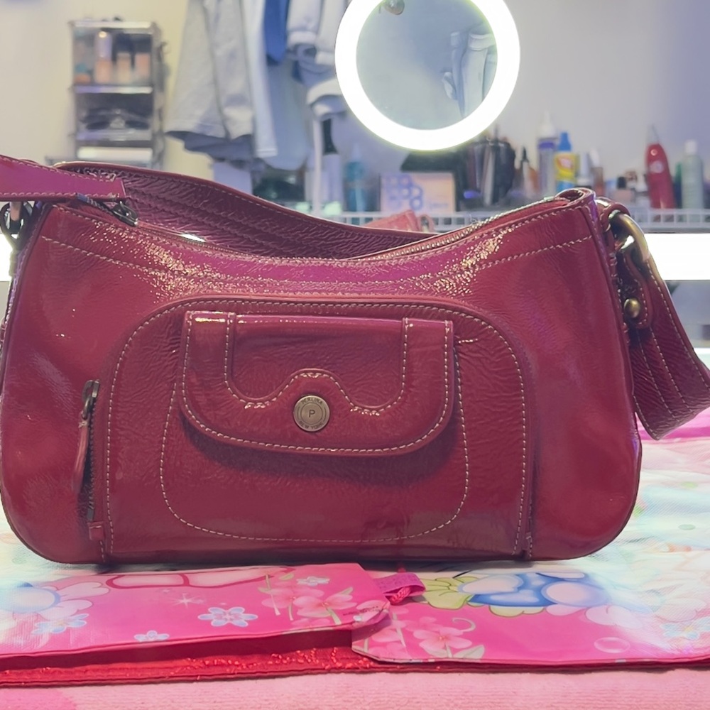 Elegant Perlina Burgundy Women's Bag